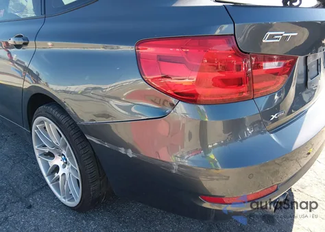 2015 BMW 328I Gran Turismo xDrive из США, поврежденный, VIN WBA8Z5C55FD671613